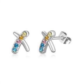 Stainless Steel Earrings  6E4003437vail-691  PE358M