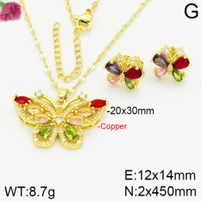 Fashion Copper Sets  F2S002076ahjb-J22