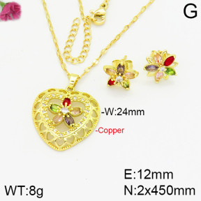 Fashion Copper Sets  F2S002090ahjb-J22