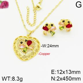 Fashion Copper Sets  F2S002092ahjb-J22