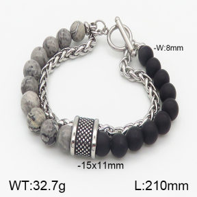 Stainless Steel Bracelet  5B4001298bhjl-741