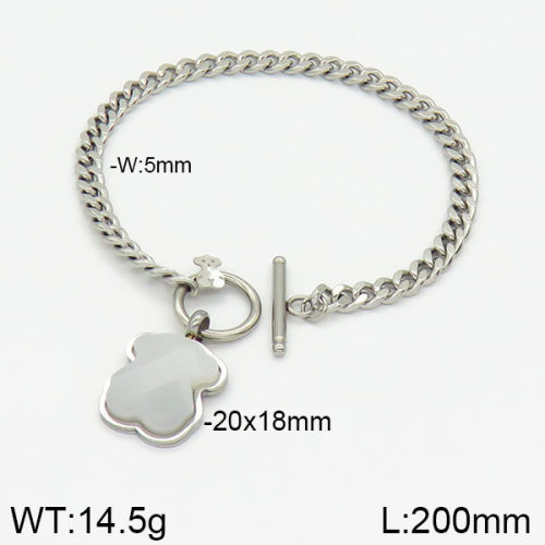 SS Bear Bracelets  TB2000241vhha-656