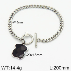 SS Bear Bracelets  TB2000243vhha-656