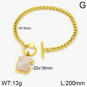 SS Bear Bracelets  TB2000244bhia-656