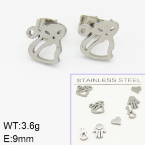 Stainless Steel Earrings  2E2001170aajl-698