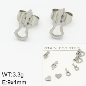 Stainless Steel Earrings  2E2001172aajl-698