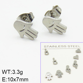 Stainless Steel Earrings  2E2001176aajl-698