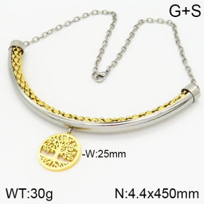 Stainless Steel Necklace  2N2001777ahjb-317
