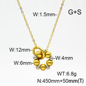 Stainless Steel Necklace  6N2003540vbnb-908