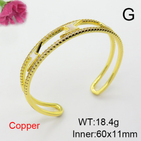 Fashion Copper Bangle  F6BA41528vhov-L017