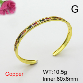 Fashion Copper Bangle  F6BA41534vhmv-L017