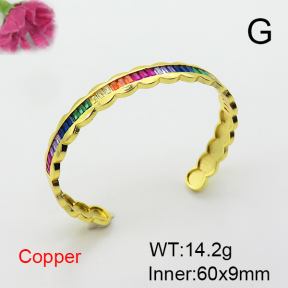 Fashion Copper Bangle  F6BA41535vhmv-L017