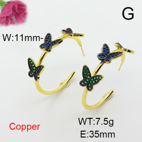 Fashion Copper Earrings  F6E404087bhia-L017