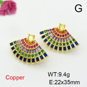 Fashion Copper Earrings  F6E404088vhmv-L017