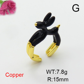 Fashion Copper Ring  F6R300343vbmb-L017