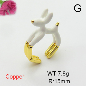 Fashion Copper Ring  F6R300346vbmb-L017