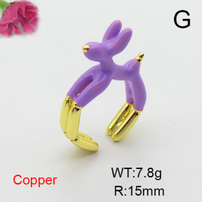 Fashion Copper Ring  F6R300347vbmb-L017