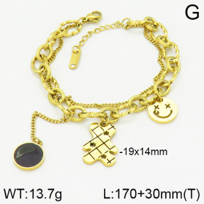 Stainless Steel Bracelet  2B3001201ahlv-669