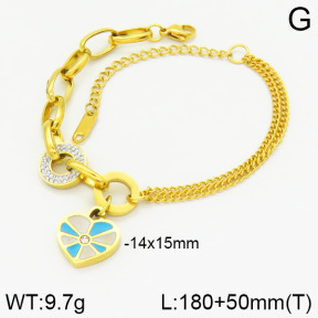 Stainless Steel Bracelet  2B3001203bhva-669