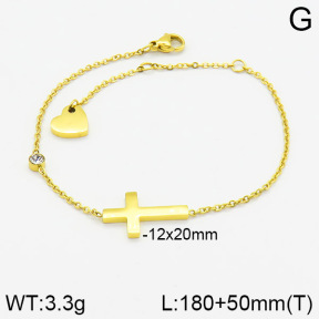 Stainless Steel Bracelet  2B4001873bbml-434