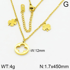 Stainless Steel Necklace  2N2001798vbll-434