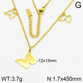 Stainless Steel Necklace  2N2001799vbmb-434