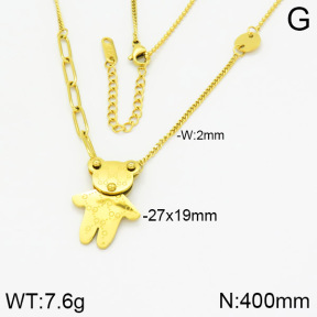 Stainless Steel Necklace  2N2001803ahlv-669
