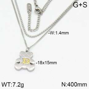 Stainless Steel Necklace  2N2001808ahjb-669