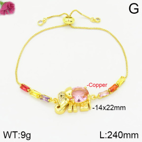 Fashion Copper Bracelet  F2B400946bhva-J140