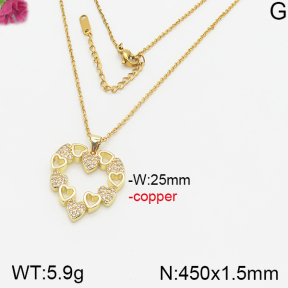 Fashion Copper Necklace  F5N400627ahjb-J40