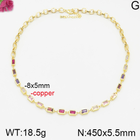 Fashion Copper Necklace  F5N400632aivb-J40