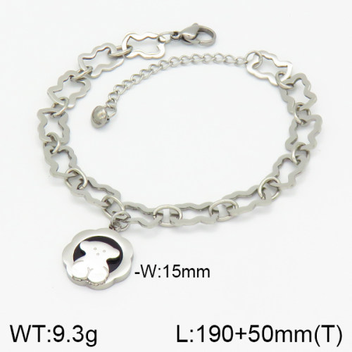 SS Bear Bracelets  TB2000260aivb-317