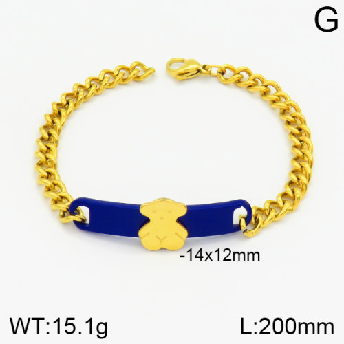 SS Bear Bracelets  TB2000261bhia-317