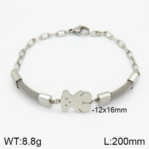 SS Bear Bracelets  TB2000265vhha-317