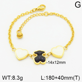 SS Bear Bracelets  TB2000266vhha-317