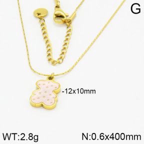 SS Bear Necklaces  TN2000271bhva-669