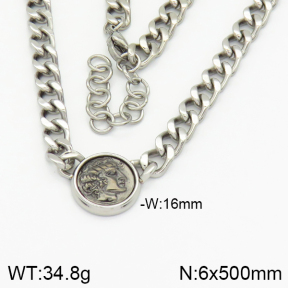 Stainless Steel Necklace  2N2001780ahlv-323
