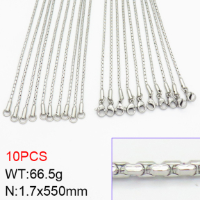 Stainless Steel Necklace  2N2001791ajlv-419