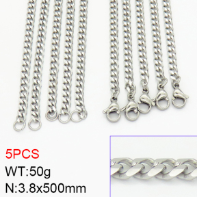 Stainless Steel Necklace  2N2001794ahlv-419