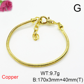 Fashion Copper Bracelet  F6B200117ablb-L017