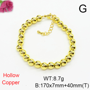Fashion Copper Bracelet  F6B200119ablb-L017
