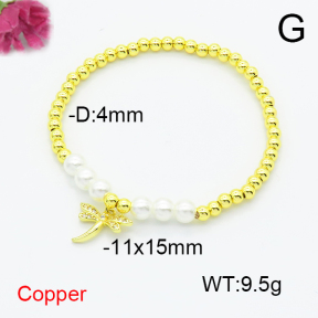 Fashion Copper Bracelet  F6B405250vbpb-L035
