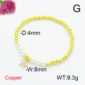 Fashion Copper Bracelet  F6B405268vbpb-L035