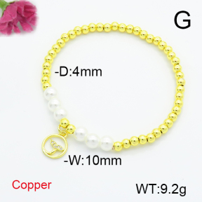 Fashion Copper Bracelet  F6B405270vbpb-L035