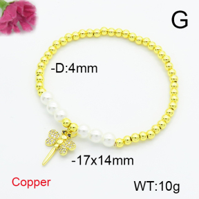 Fashion Copper Bracelet  F6B405274bhva-L035
