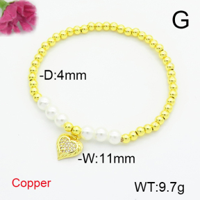 Fashion Copper Bracelet  F6B405292vbpb-L035