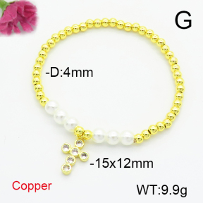 Fashion Copper Bracelet  F6B405300vbpb-L035