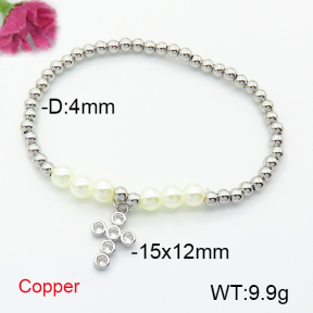 Fashion Copper Bracelet  F6B405301vbpb-L035