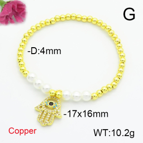 Fashion Copper Bracelet  F6B405310vhha-L035