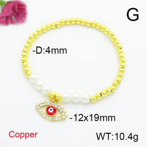 Fashion Copper Bracelet  F6B405312bhva-L035